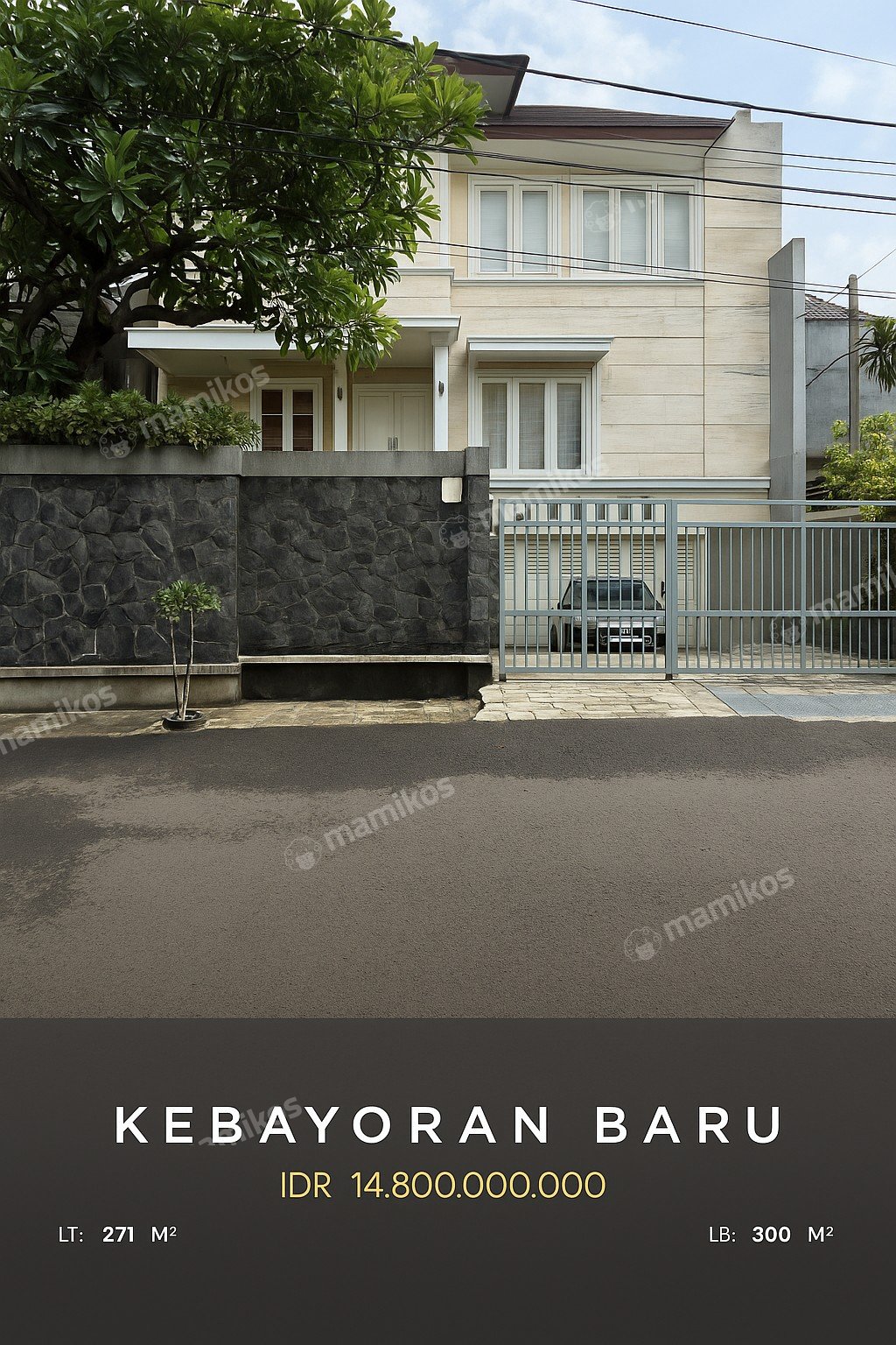 Rumah Sertifikat SHM 3 Kamar Tidur 3 Kamar Mandi Kebayoran Baru Jakarta Selatan - Photo 2