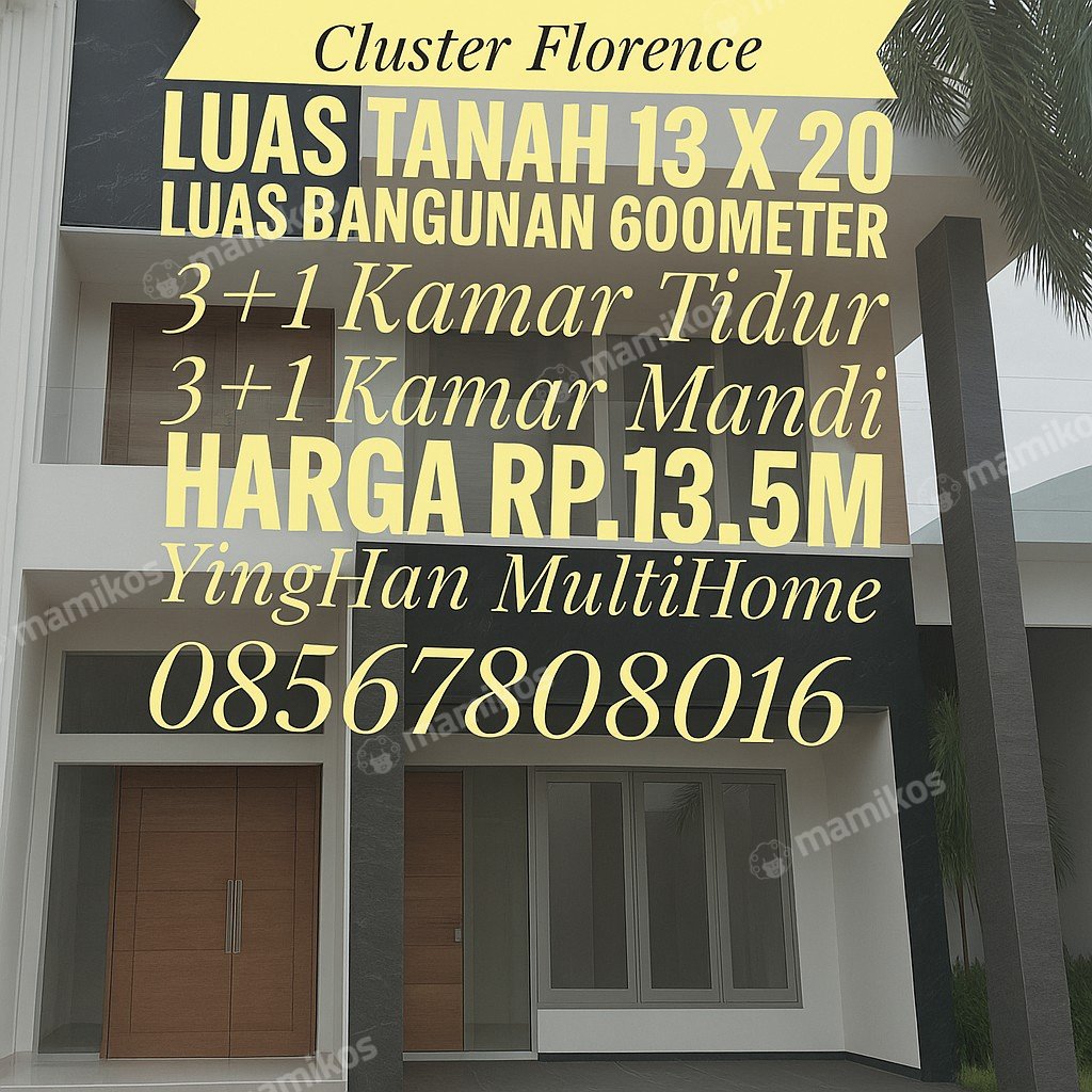 Rumah Baru 3 Kamar Tidur 3 Kamar Mandi Pantai Indah Kapuk Jakarta Utara