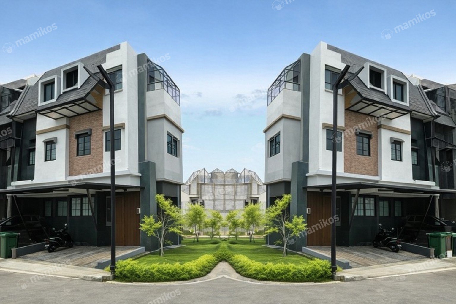 Rumah 3 Kamar Tidur 3 Kamar Mandi 3 Lantai Taman Mini Jakarta Timur