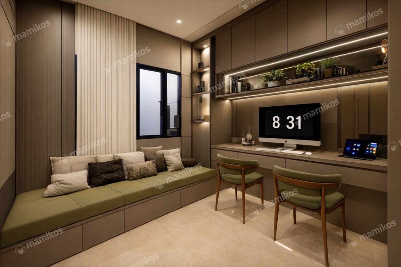 Rumah Sertifikat SHM 6 Kamar Tidur 5 Kamar Mandi Green Lake City Jakarta Barat - Photo 3