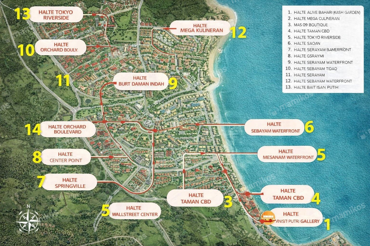 Rumah Baru 3 Kamar Tidur 3 Kamar Mandi Pantai Indah Kapuk Jakarta Utara - Photo 4