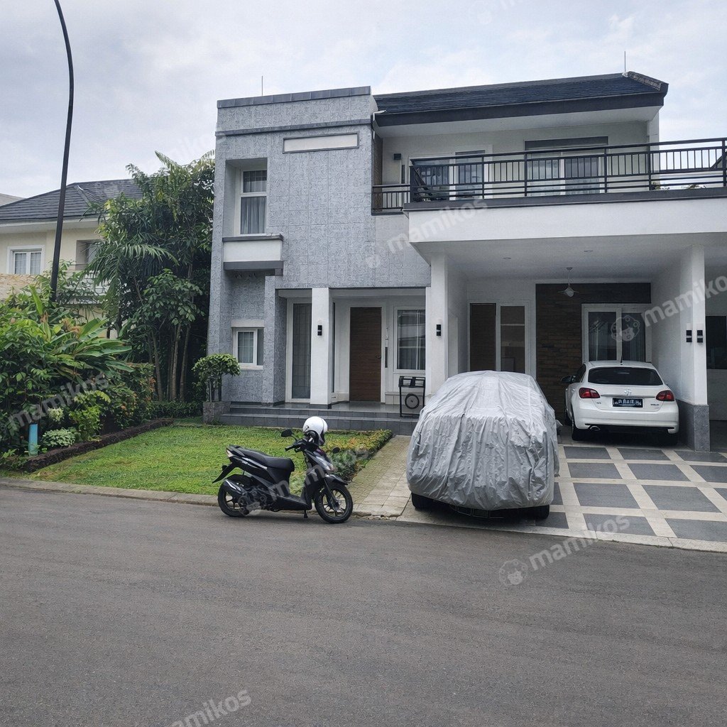 Rumah Sertifikat SHM 5 Kamar Tidur 4 Kamar Mandi Kota Wisata Jakarta Timur - Photo 3