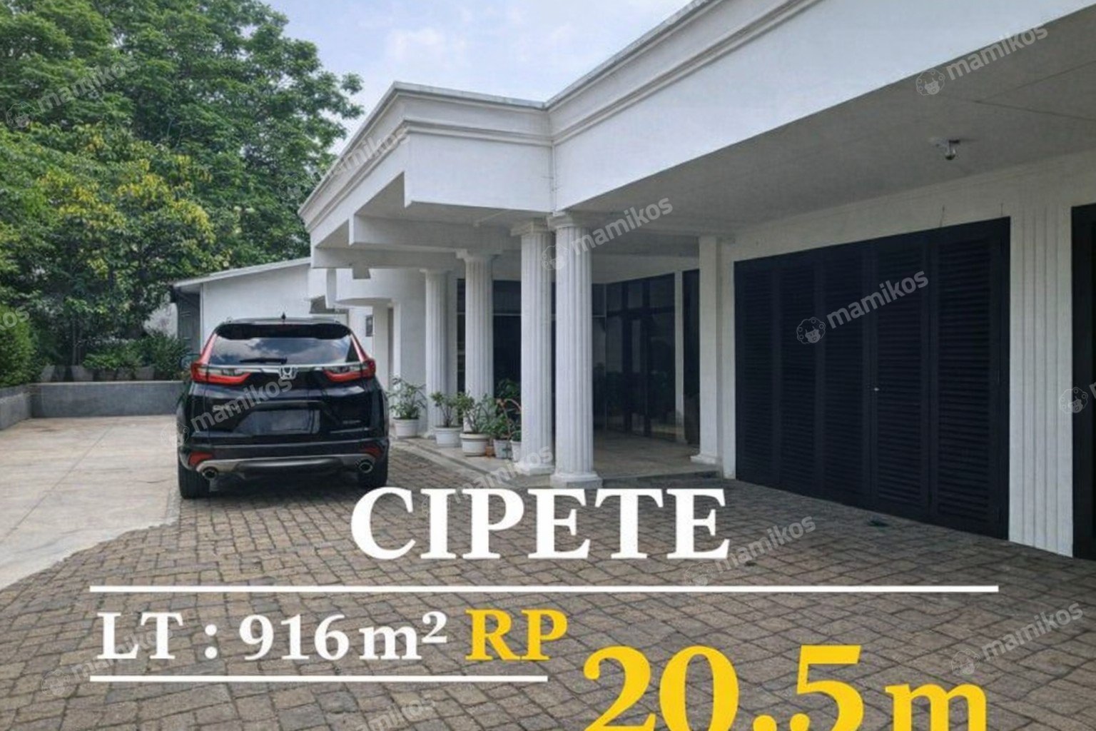 Rumah Sertifikat SHM 6 Kamar Tidur 3 Kamar Mandi Cipete Jakarta Selatan