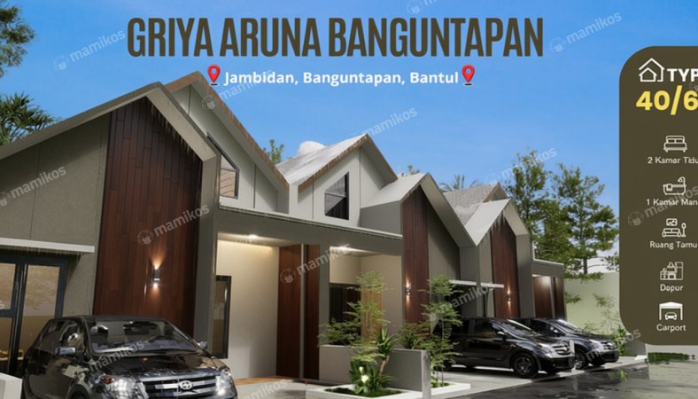 Rumah 2KT 1KM Sleman Yogyakarta