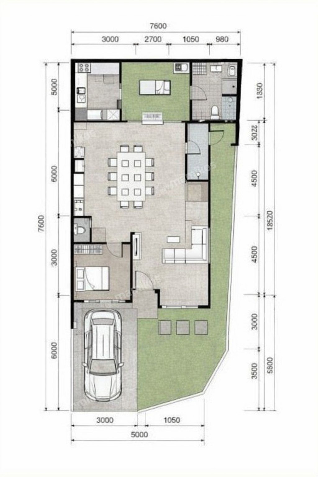 Rumah Sertifikat SHM 5 Kamar Tidur 4 Kamar Mandi Kalideres Jakarta Barat - Photo 2