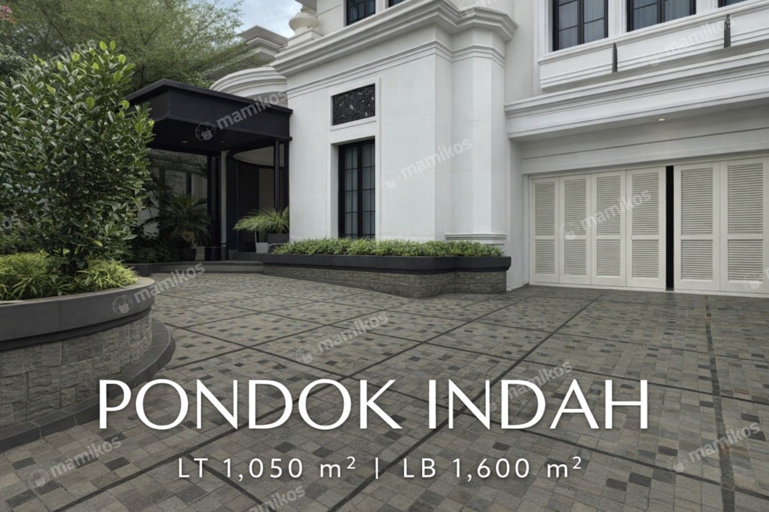 Rumah Sertifikat SHM 6 Kamar Tidur 6 Kamar Mandi Pondok Indah Jakarta Selatan