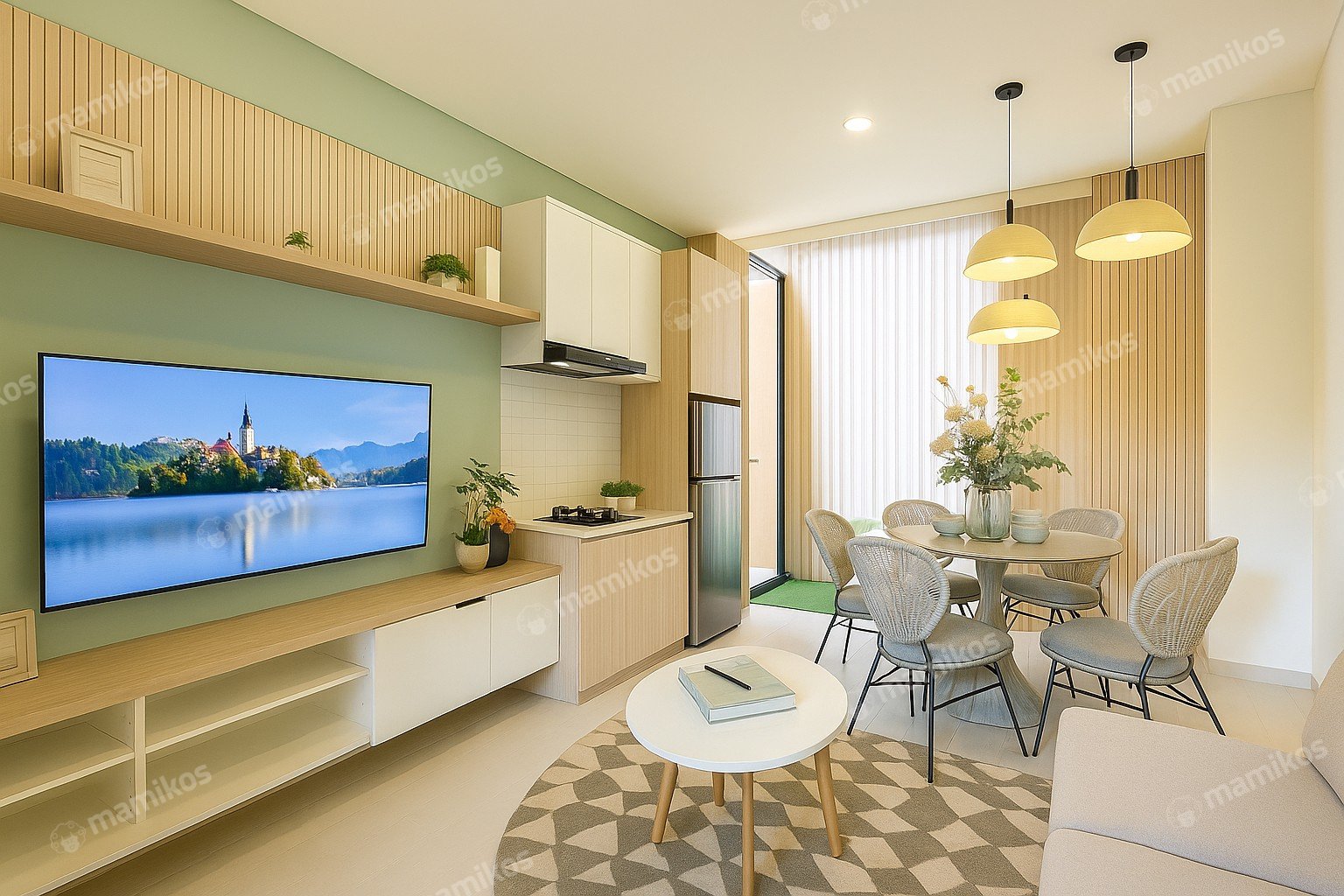Rumah 3 Kamar Tidur 2 Kamar Mandi 1 Lantai Cipayung Jakarta Timur - Photo 2