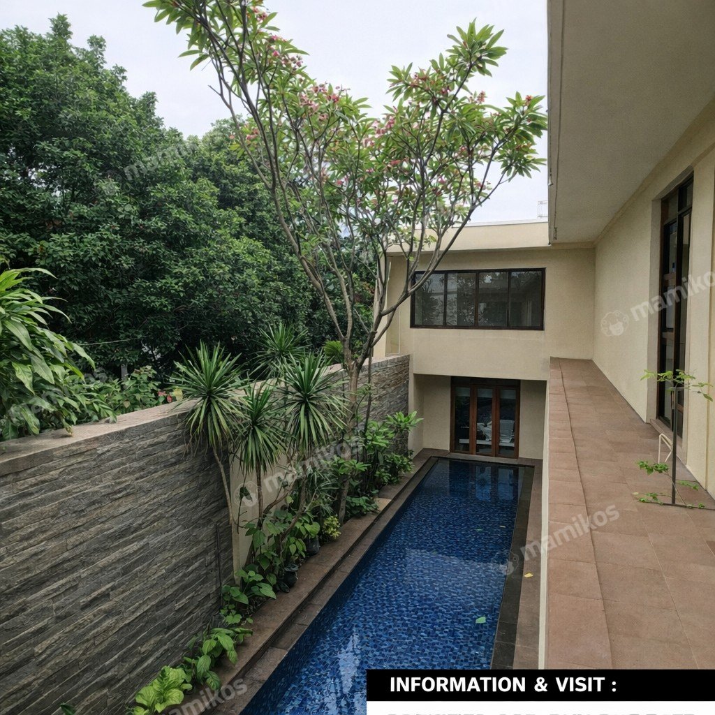 Rumah Sertifikat SHM 7 Kamar Tidur 6 Kamar Mandi Kemang Jakarta Selatan - Photo 3