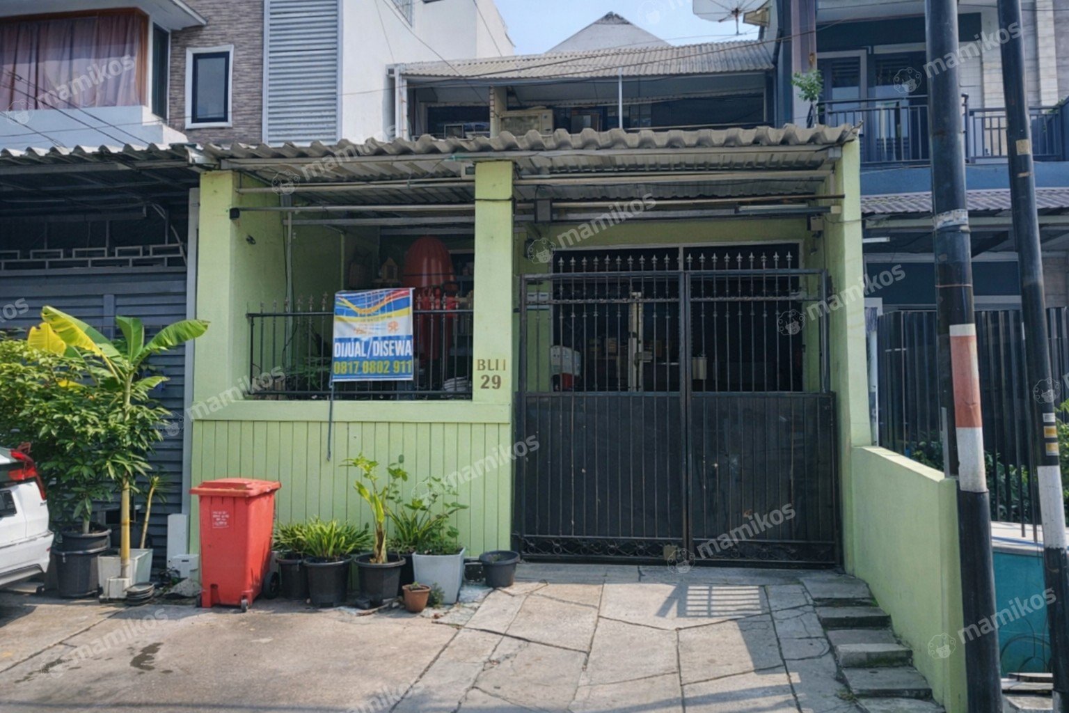 Rumah Sertifikat SHM 3 Kamar Tidur 2 Kamar Mandi Muara Karang Jakarta Utara