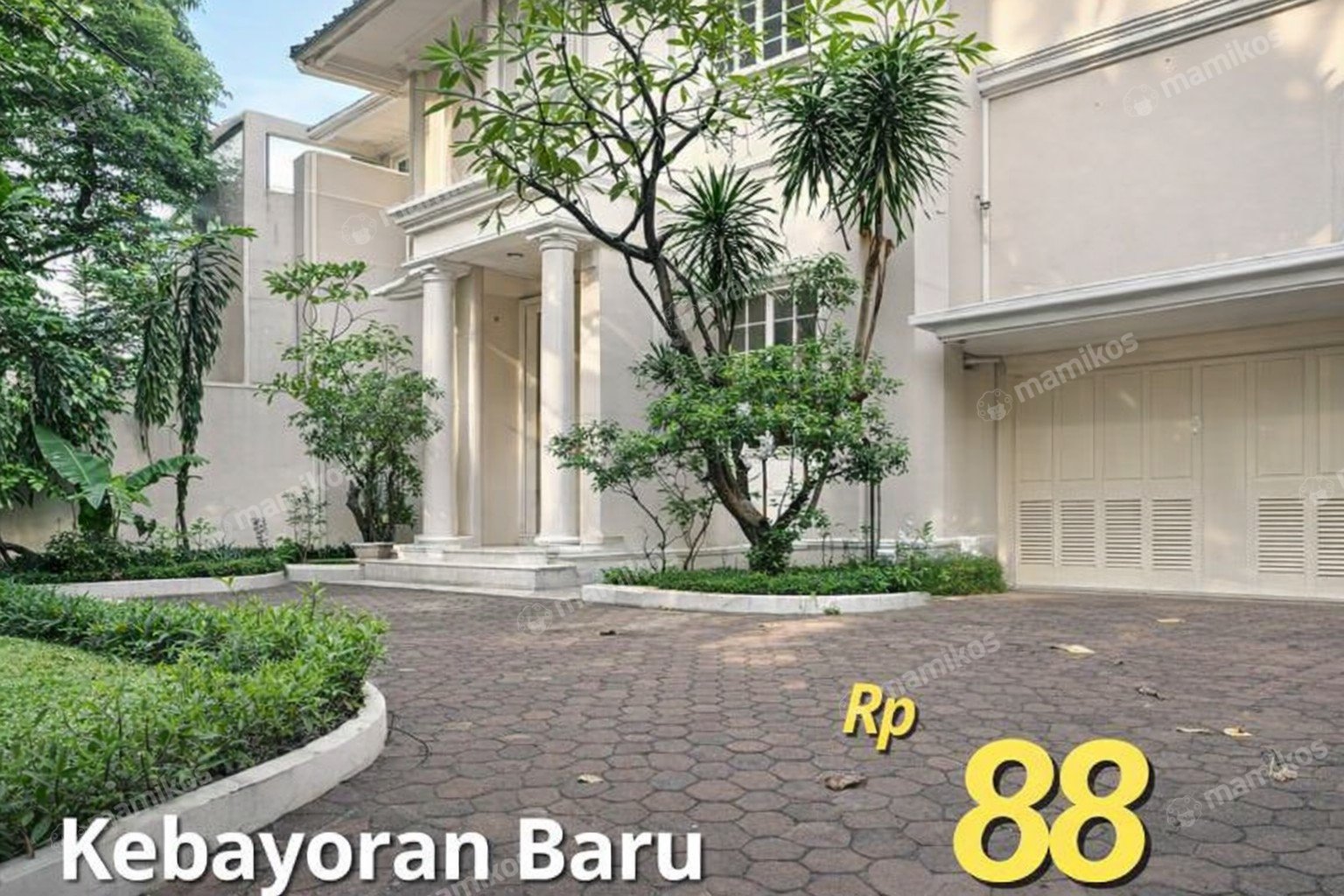Rumah Sertifikat SHM 8 Kamar Tidur 5 Kamar Mandi Kebayoran Baru Jakarta Selatan