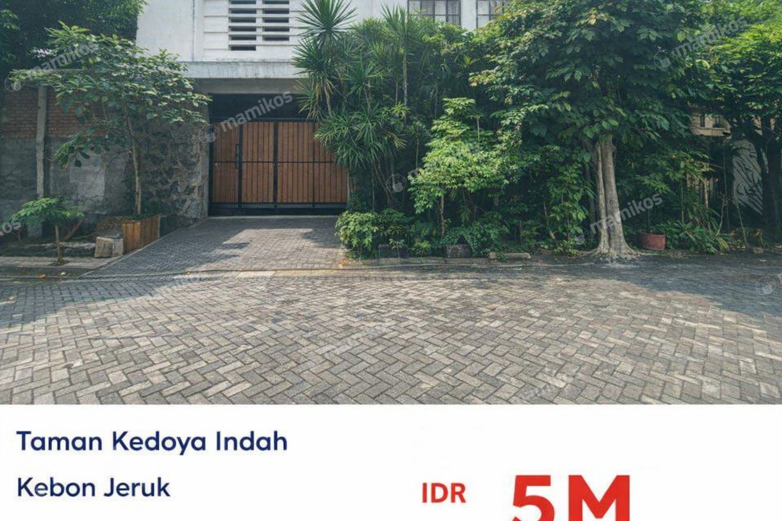 Rumah Sertifikat SHM 2 Lantai Kebon Jeruk Jakarta Barat