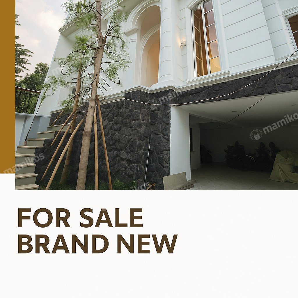 Rumah Sertifikat SHM 5 Kamar Tidur 5 Kamar Mandi Kemang Jakarta Selatan