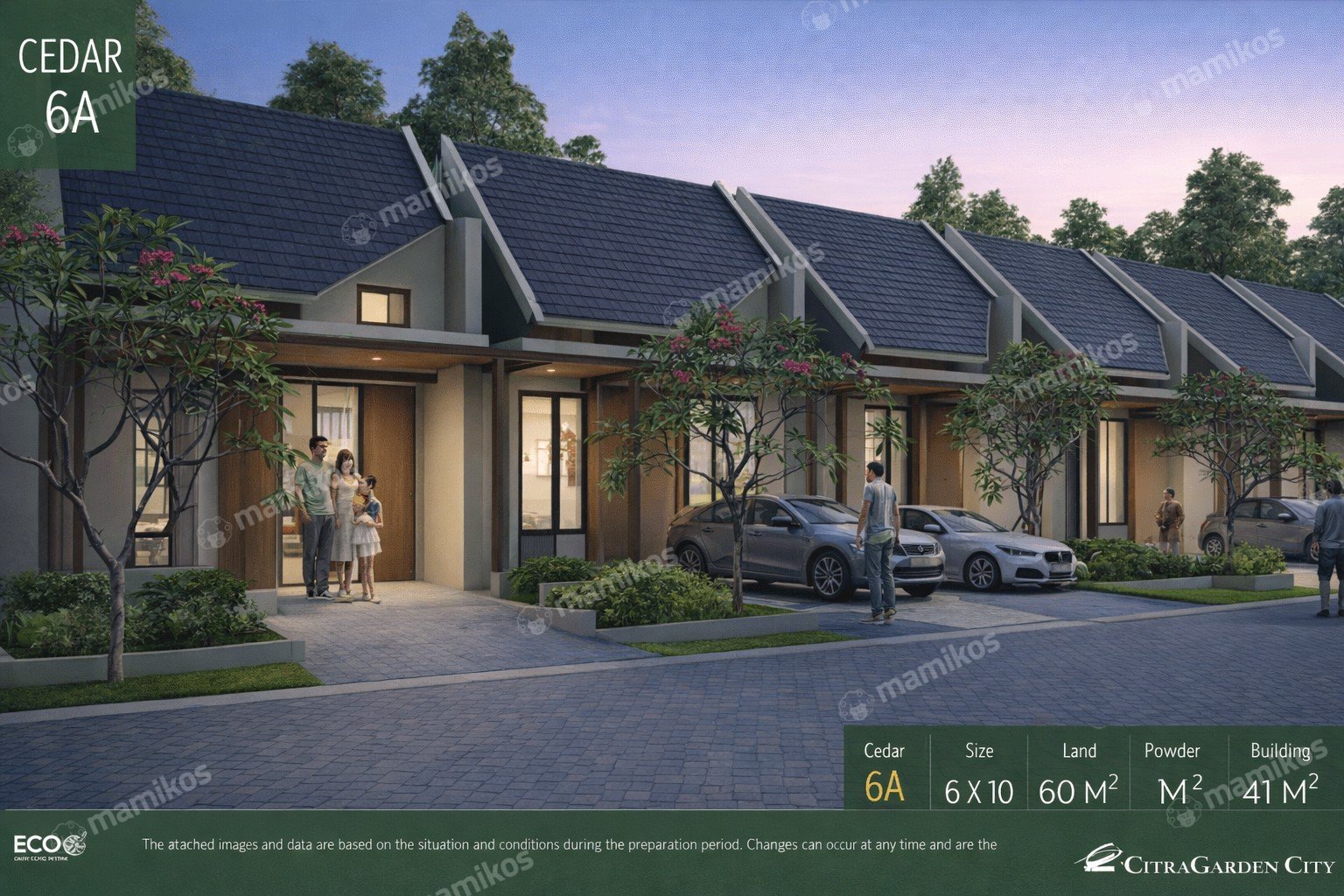Rumah Sertifikat PPJB 1 Kamar Tidur 1 Kamar Mandi Citra Garden Jakarta Barat