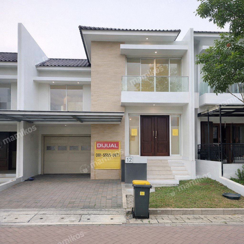 Rumah 3 Kamar Tidur 3 Kamar Mandi 2 Lantai Pantai Indah Kapuk Jakarta Utara - Photo 2