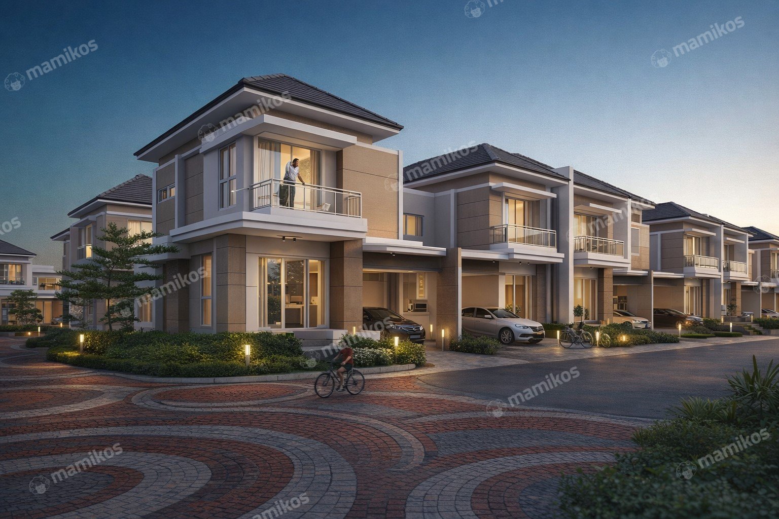 Rumah 3 Kamar Tidur 3 Kamar Mandi 2 Lantai Pantai Indah Kapuk Jakarta Utara - Photo 3