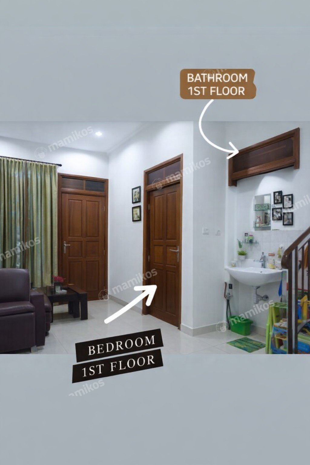 Rumah Sertifikat SHM 3 Kamar Tidur 3 Kamar Mandi Green Ville Jakarta Barat - Photo 5