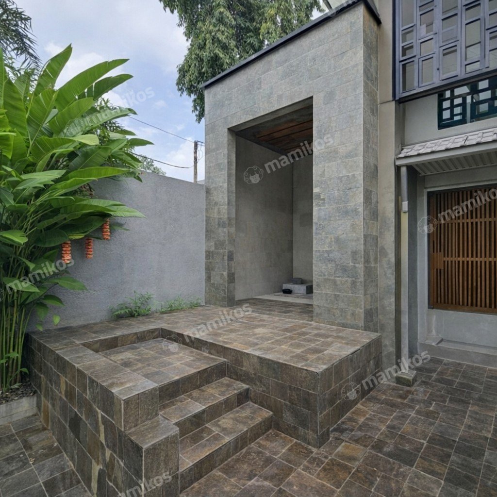 Rumah Sertifikat SHM 3 Kamar Tidur 3 Kamar Mandi Veteran Jakarta Selatan - Photo 2