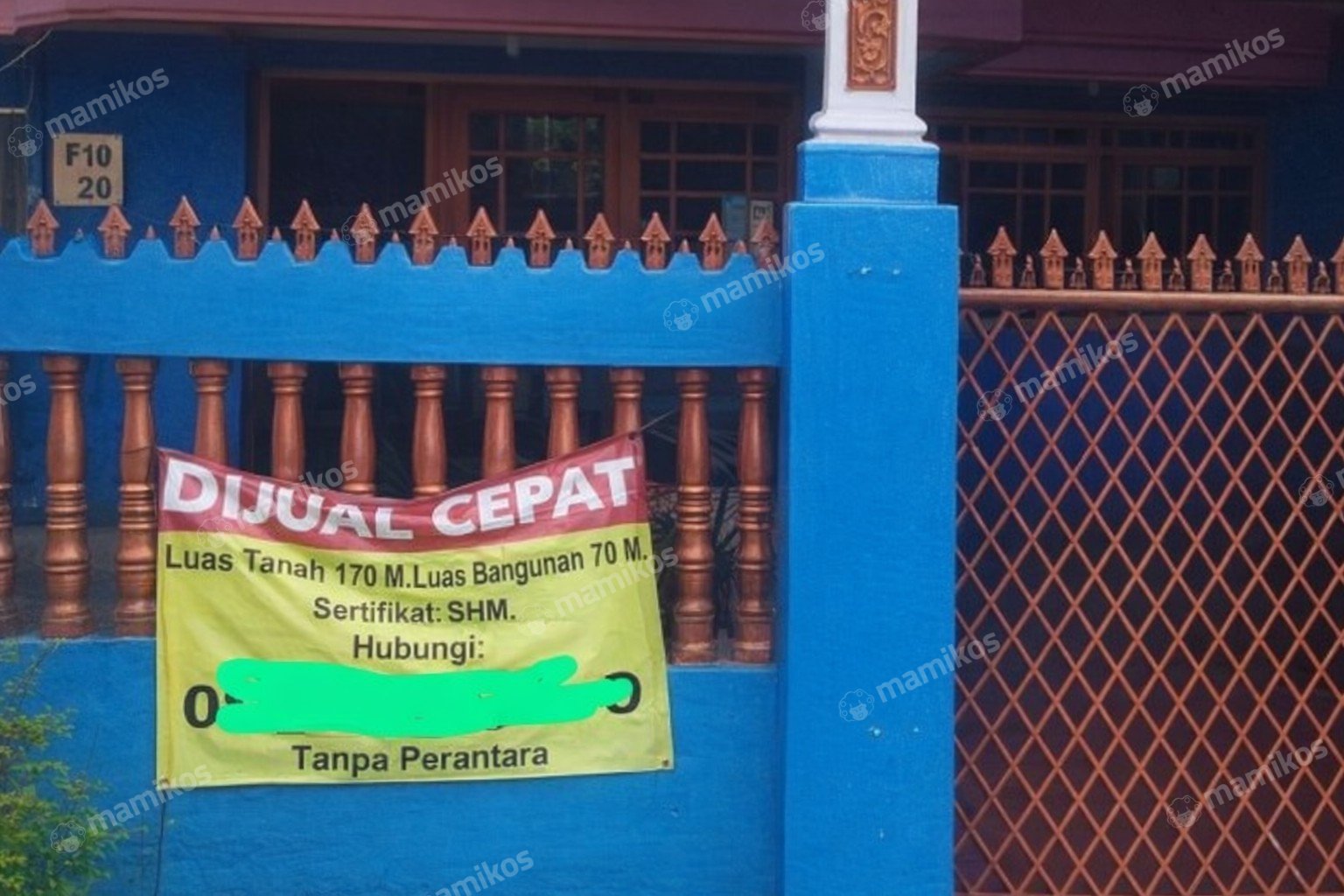 Rumah Sertifikat SHM 2 Kamar Tidur 2 Kamar Mandi Pulogebang Jakarta Timur