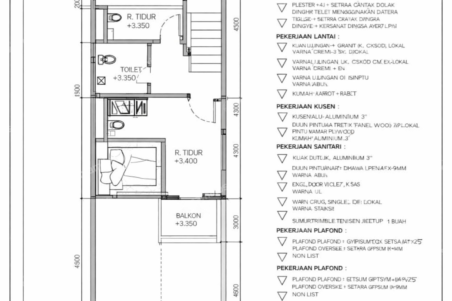 Rumah Sertifikat SHM 2 Kamar Tidur 2 Kamar Mandi Cilangkap Jakarta Timur
