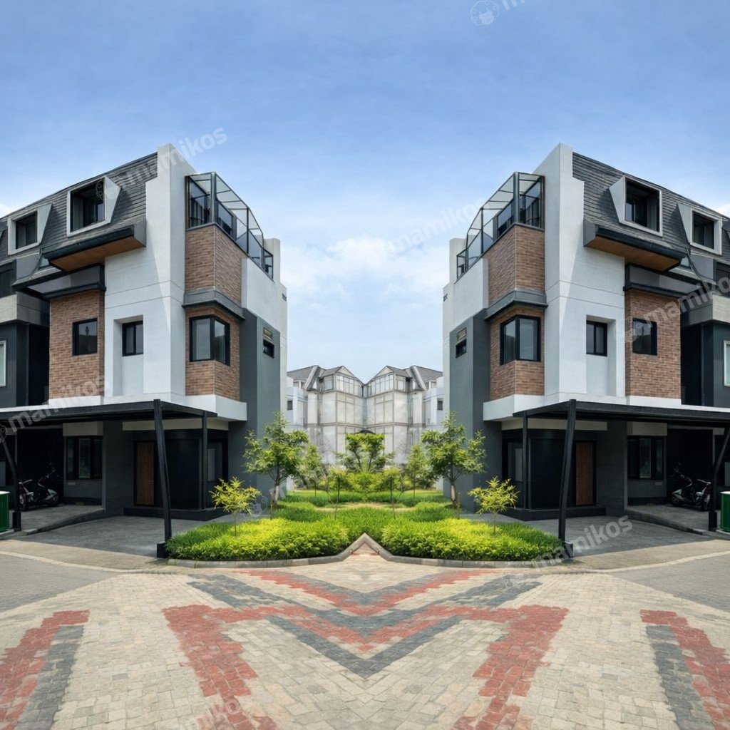 Rumah 3 Kamar Tidur 3 Kamar Mandi 3 Lantai Kramat Jati Jakarta Timur - Photo 2