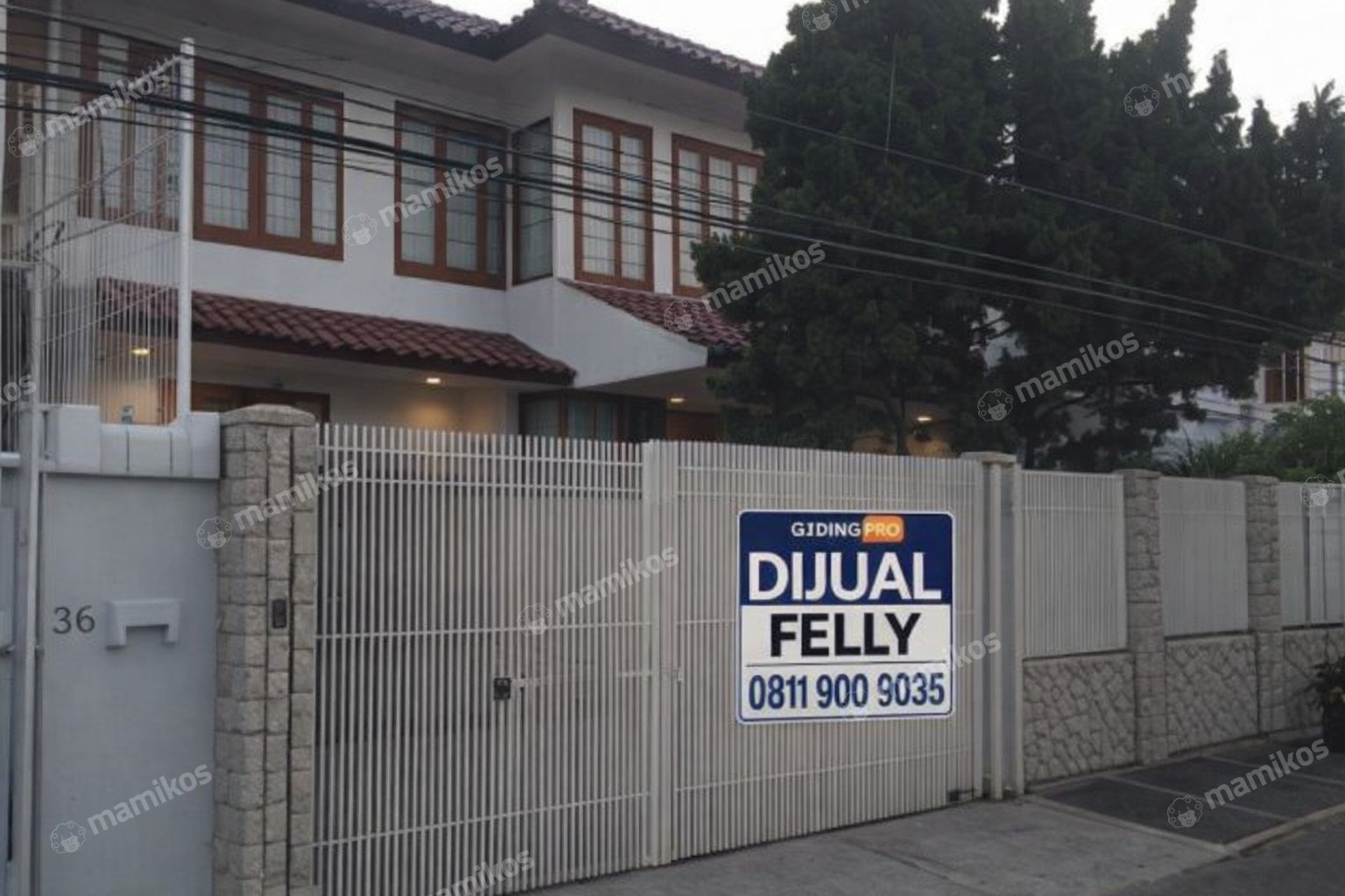 Rumah Sertifikat SHM 3 Kamar Tidur 4 Kamar Mandi Kemanggisan Jakarta Barat