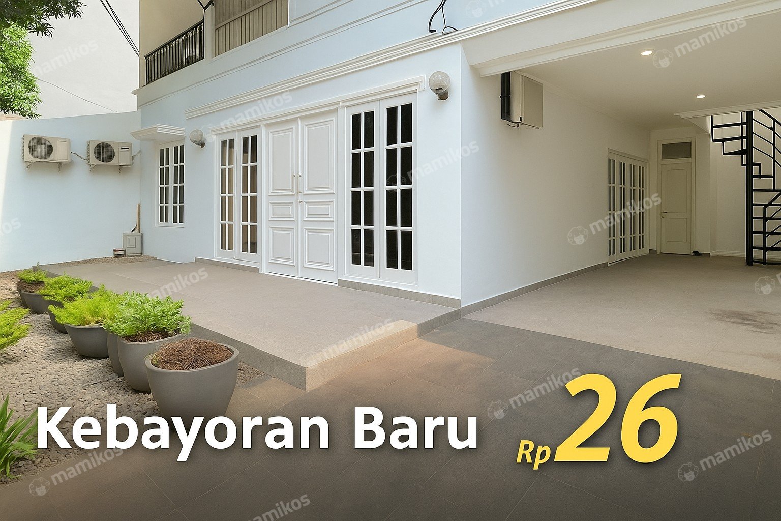 Rumah Sertifikat SHM 4 Kamar Tidur 4 Kamar Mandi Kebayoran Baru Jakarta Selatan