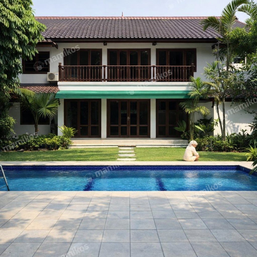 Rumah Sertifikat SHM 6 Kamar Tidur 5 Kamar Mandi Kemang Jakarta Selatan - Photo 4