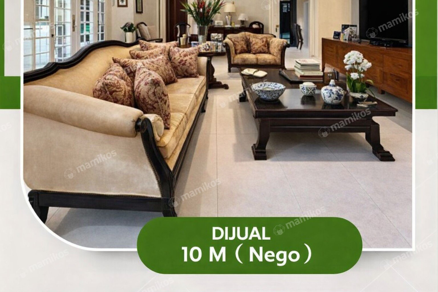 Rumah Sertifikat SHM 4 Kamar Tidur 5 Kamar Mandi Kebayoran Baru Jakarta Selatan