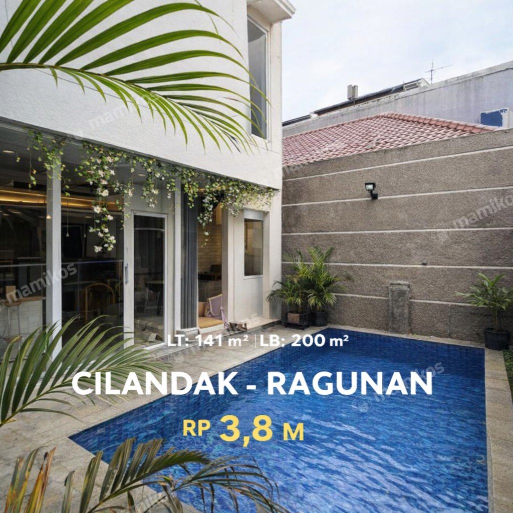 Rumah Sertifikat SHM 3 Kamar Tidur 3 Kamar Mandi Ragunan Jakarta Selatan - Photo 2