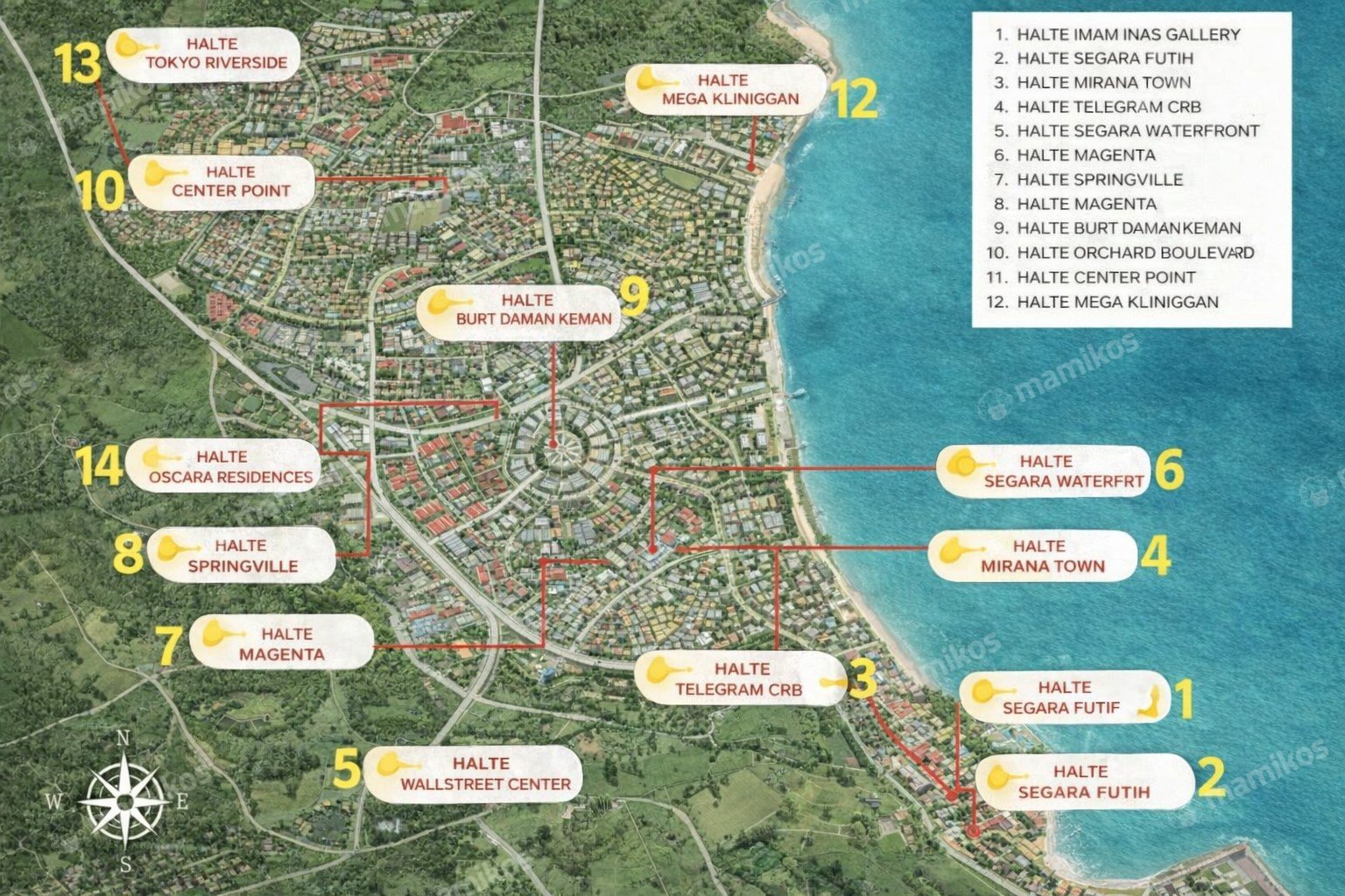 Rumah 3 Kamar Tidur 3 Kamar Mandi 2 Lantai Pantai Indah Kapuk Jakarta Utara - Photo 5