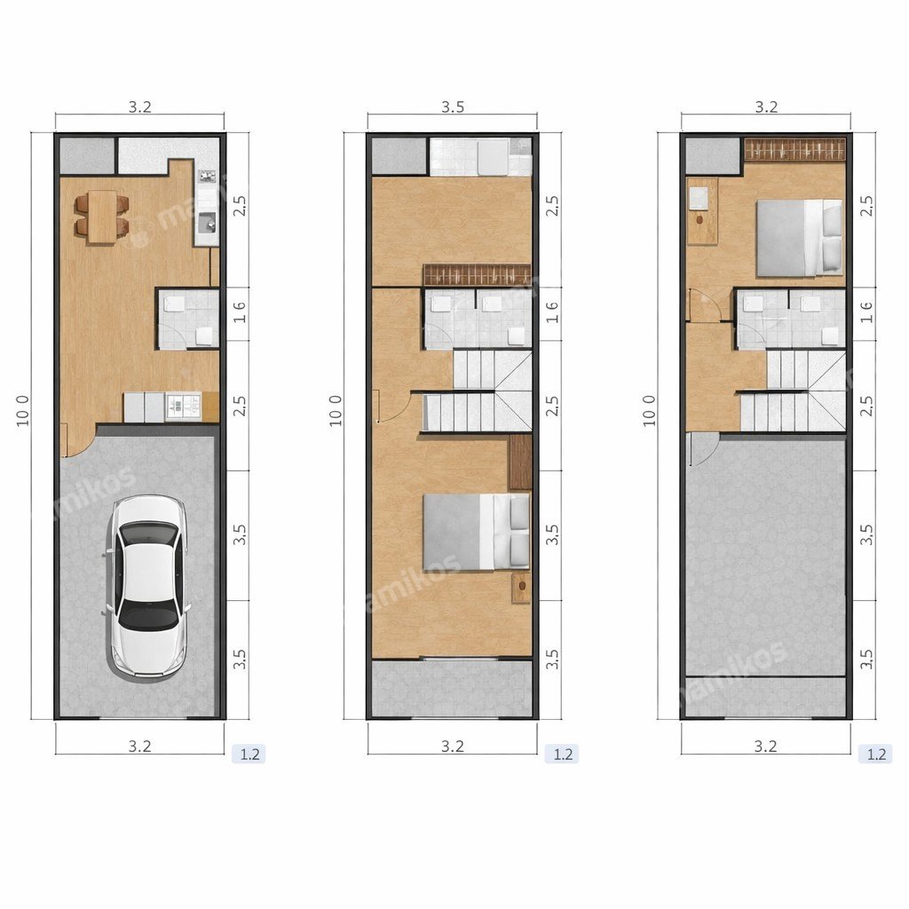 Rumah Sertifikat SHM 3 Kamar Tidur 2 Kamar Mandi Tanjung Duren Jakarta Barat - Photo 5