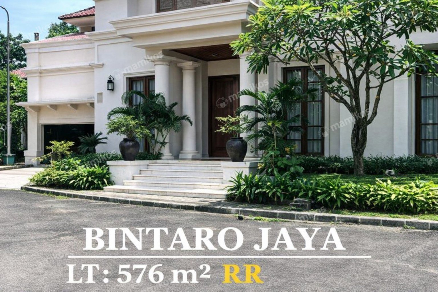 Rumah Sertifikat SHM 5 Kamar Tidur 5 Kamar Mandi Bintaro Jakarta Selatan