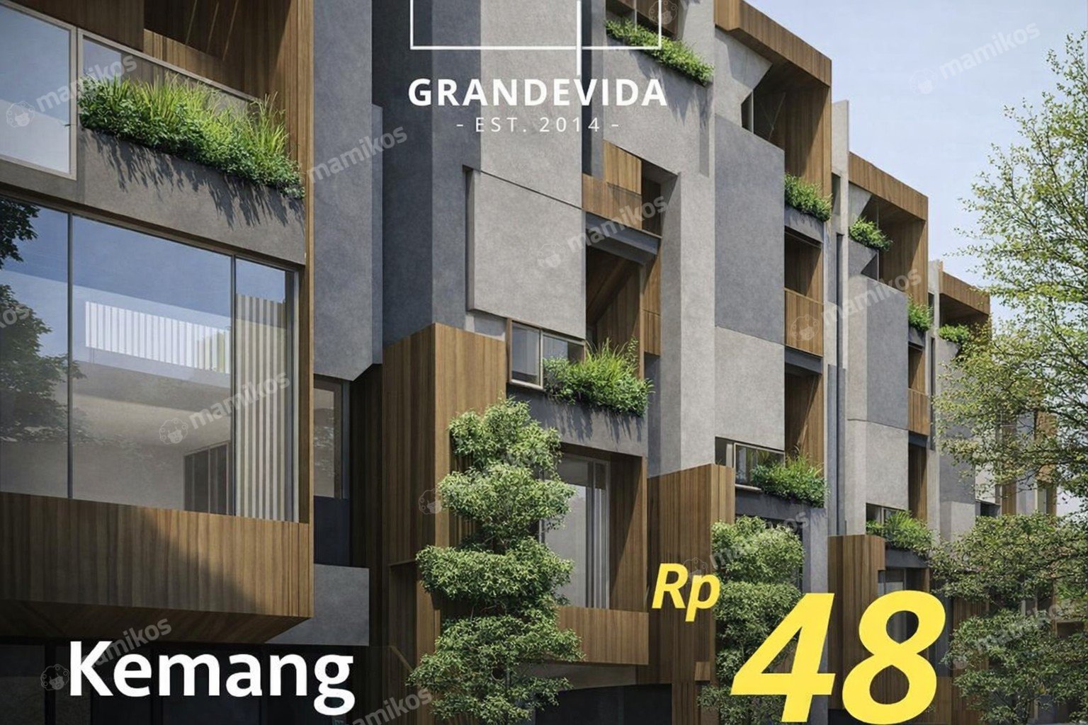 Rumah Baru Sertifikat SHM 3 Kamar Tidur Kemang Jakarta Selatan