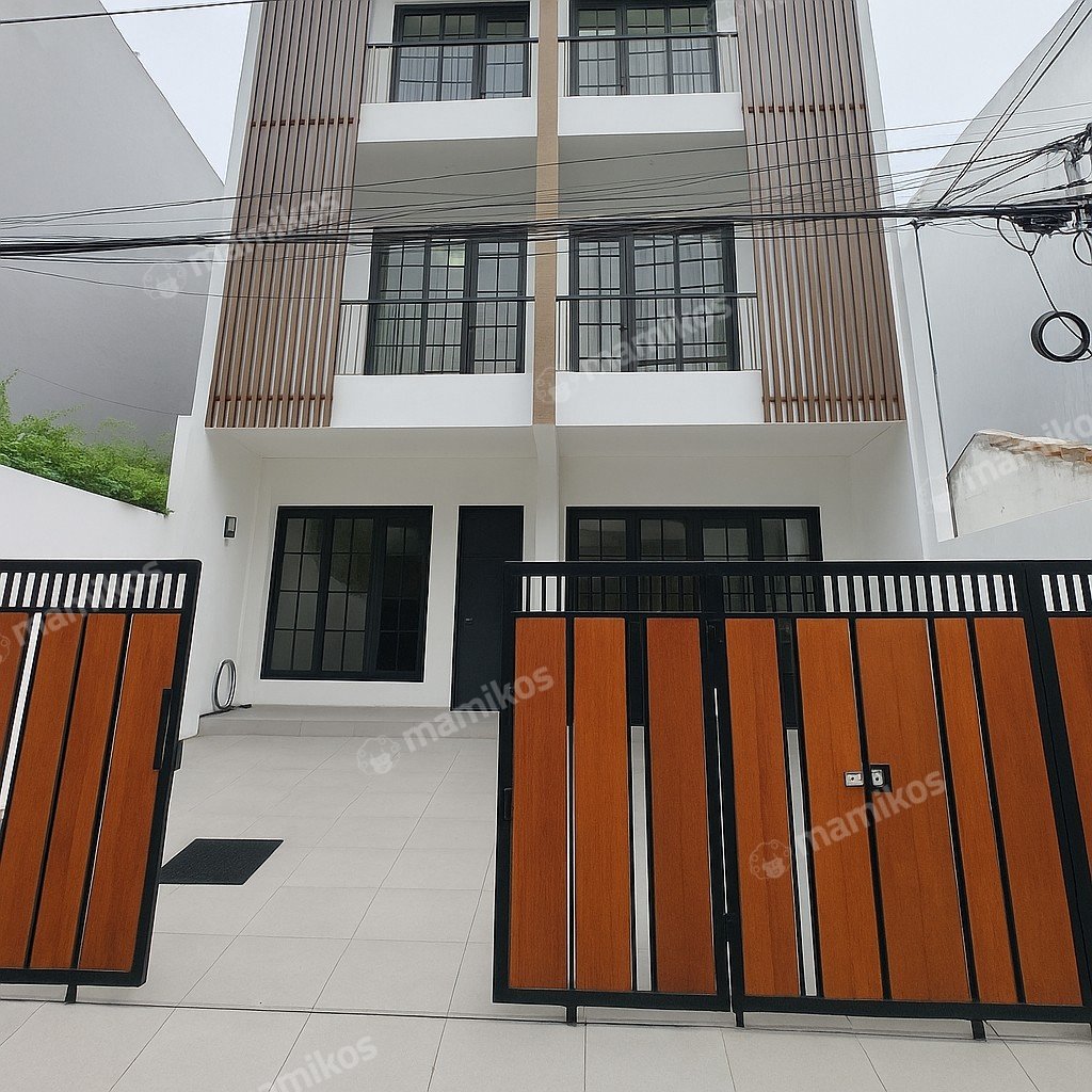 Rumah Sertifikat SHM 4 Kamar Tidur 4 Kamar Mandi Taman Ratu Jakarta Barat