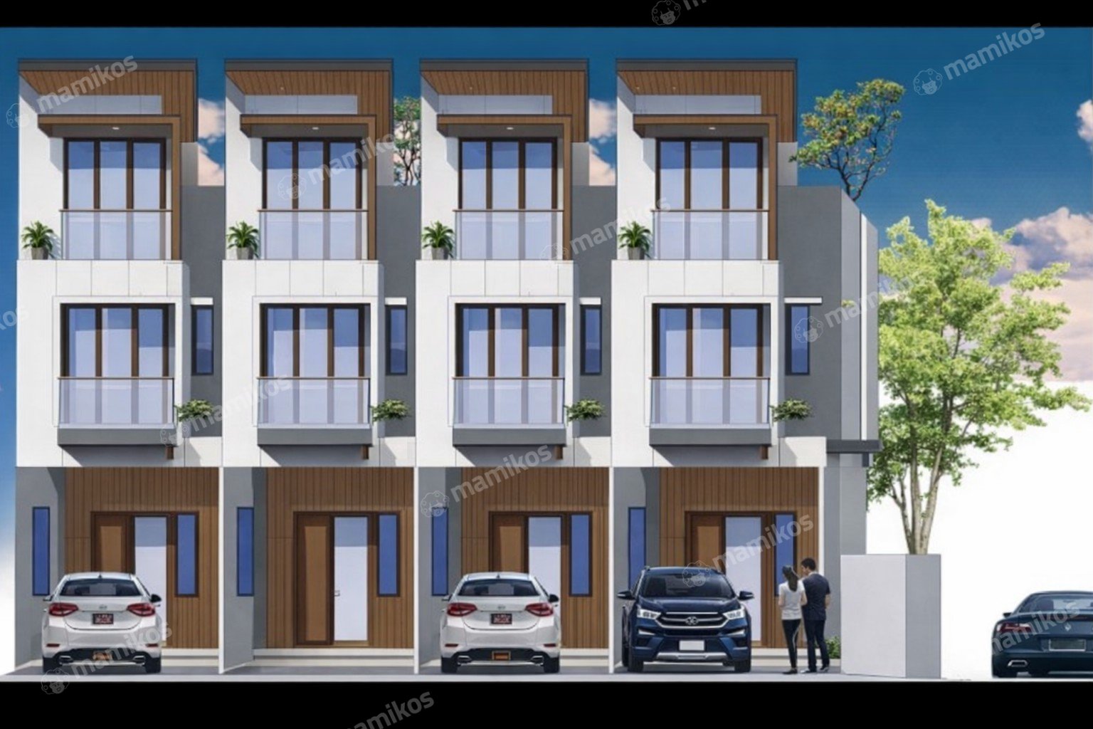 Rumah Sertifikat SHM 3 Kamar Tidur 2 Kamar Mandi Taman Ratu Jakarta Barat