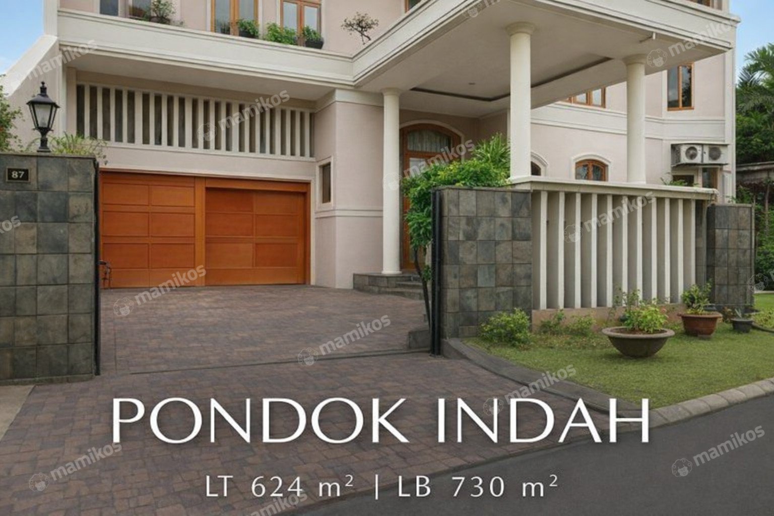 Rumah Sertifikat SHM 5 Kamar Tidur 6 Kamar Mandi Pondok Indah Jakarta Selatan