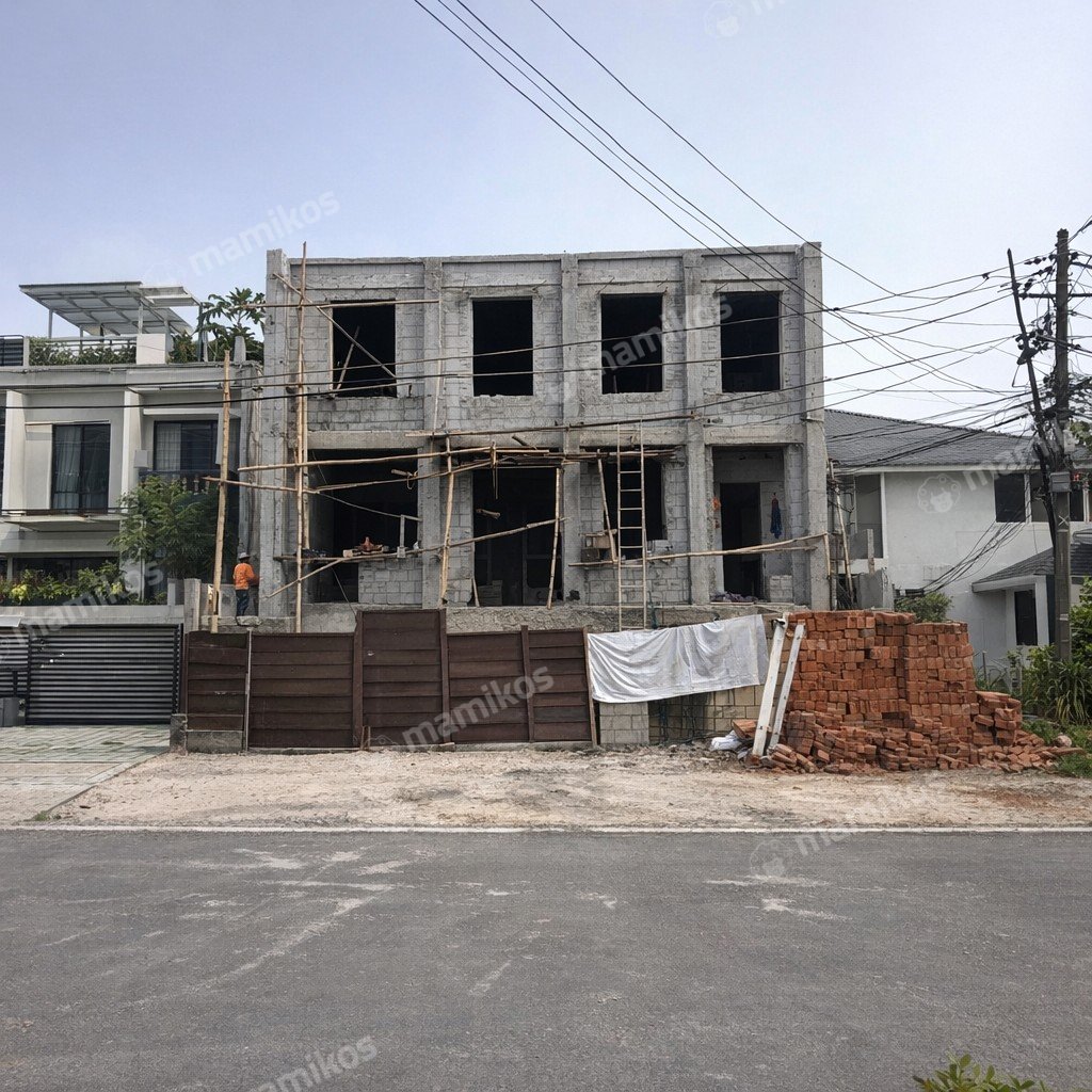 Rumah 5 Kamar Tidur 4 Kamar Mandi 3 Lantai Tanjung Duren Utara Jakarta Barat - Photo 2