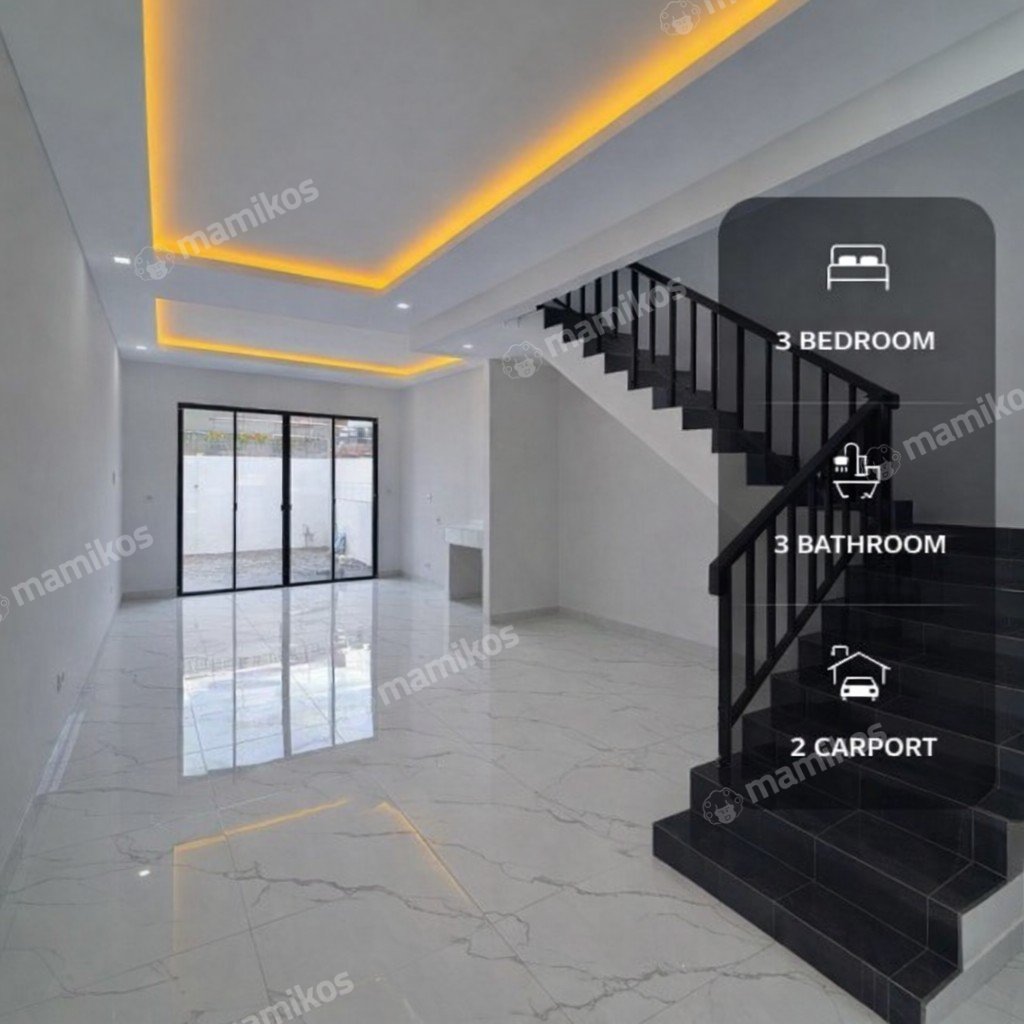 Rumah Sertifikat SHM 3 Kamar Tidur 3 Kamar Mandi Meruya Jakarta Barat - Photo 2