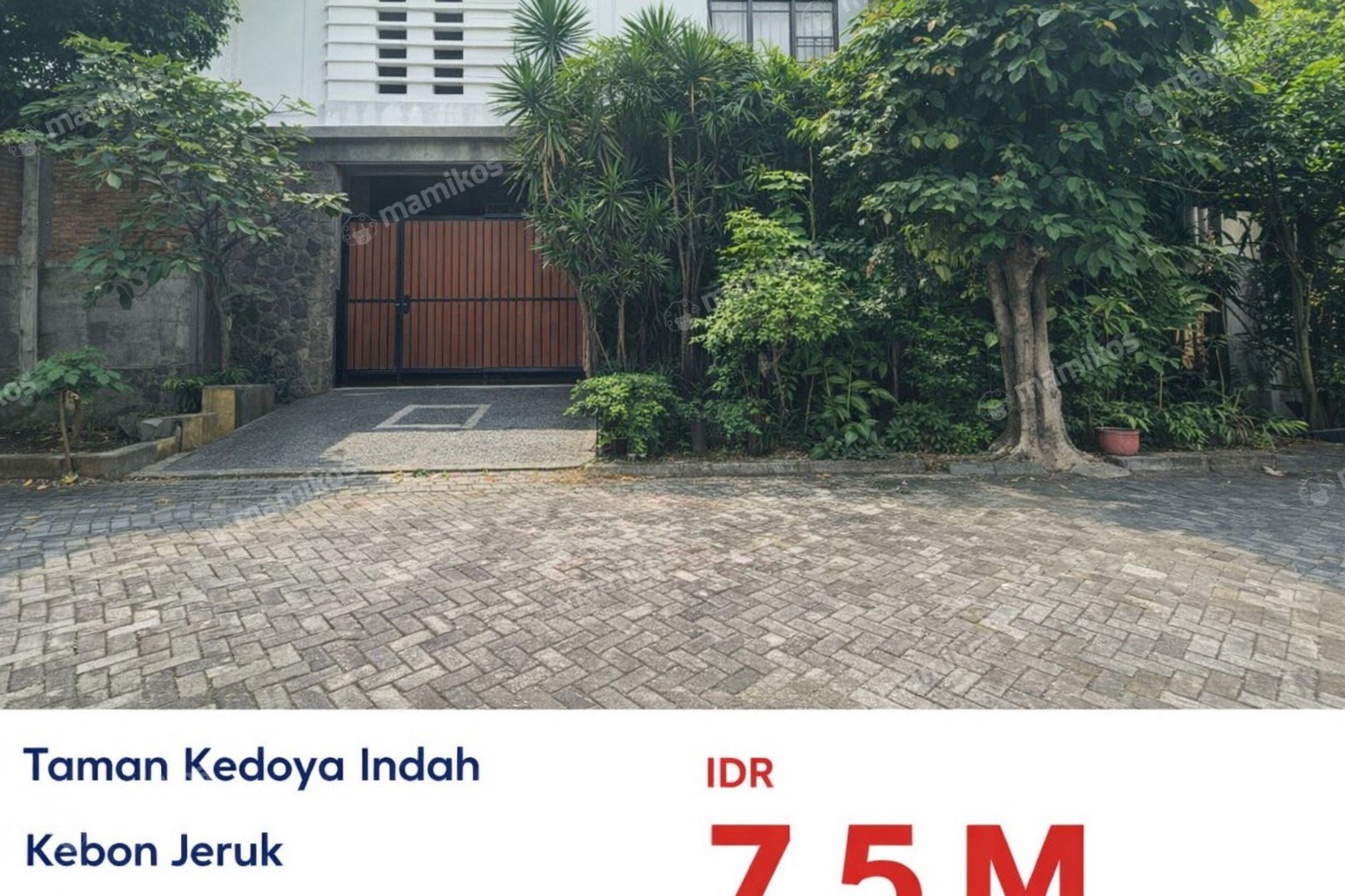 Rumah Sertifikat SHM 4 Kamar Tidur 4 Kamar Mandi Kedoya Jakarta Barat