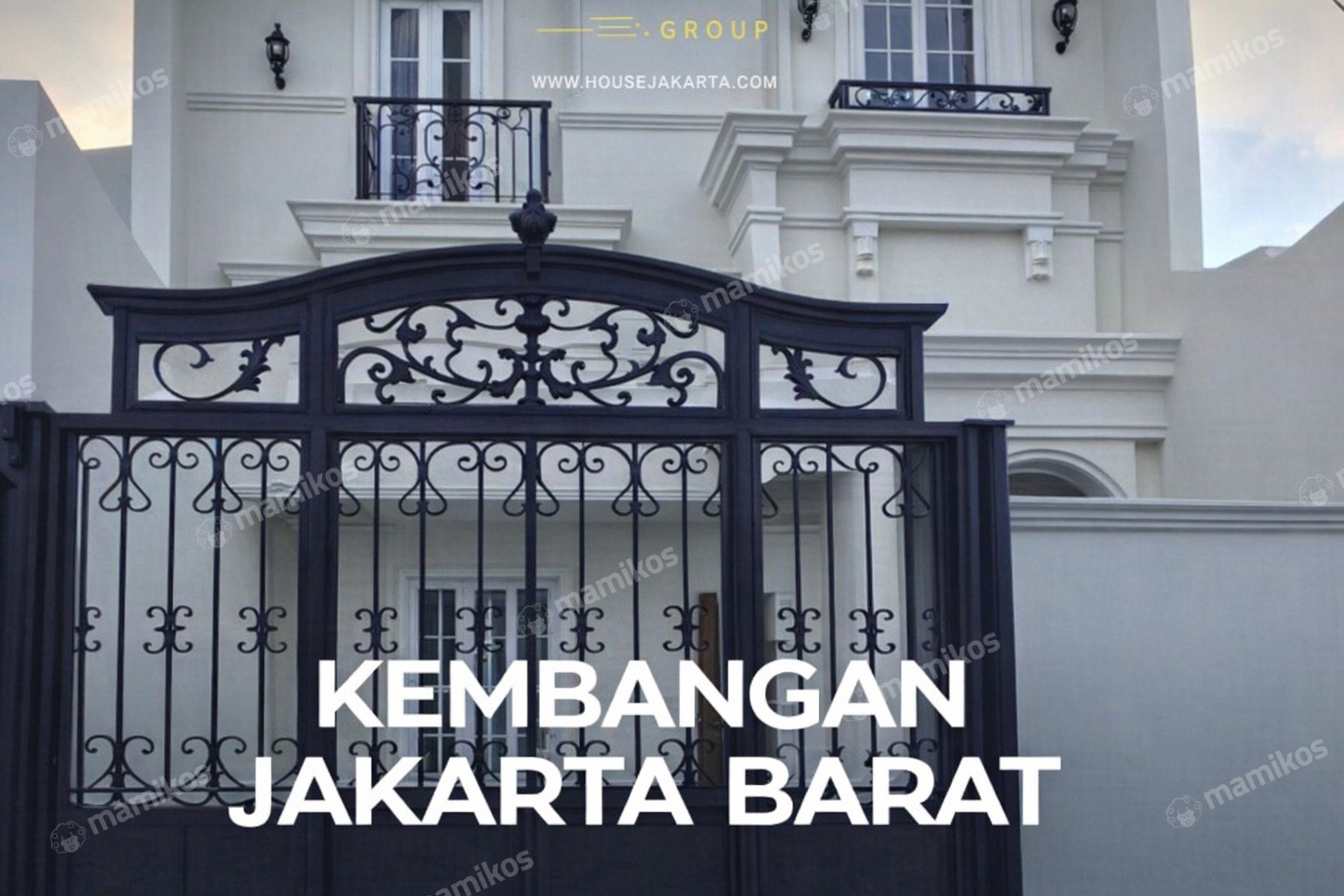 Rumah Sertifikat SHM 4 Kamar Tidur 4 Kamar Mandi Kembangan Jakarta Barat