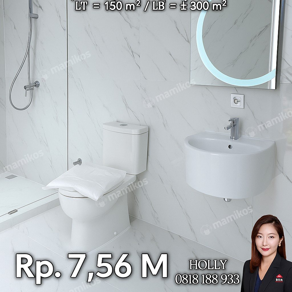 Rumah Sertifikat SHM 4 Kamar Tidur 4 Kamar Mandi Kemang Jakarta Selatan - Photo 3