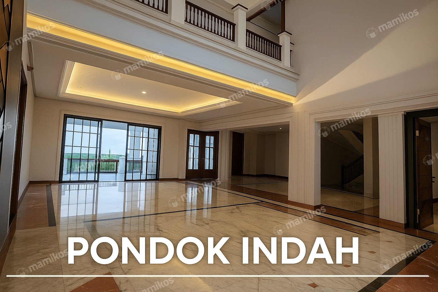 Rumah Baru Sertifikat SHM 8 Kamar Tidur Pondok Indah Jakarta Selatan