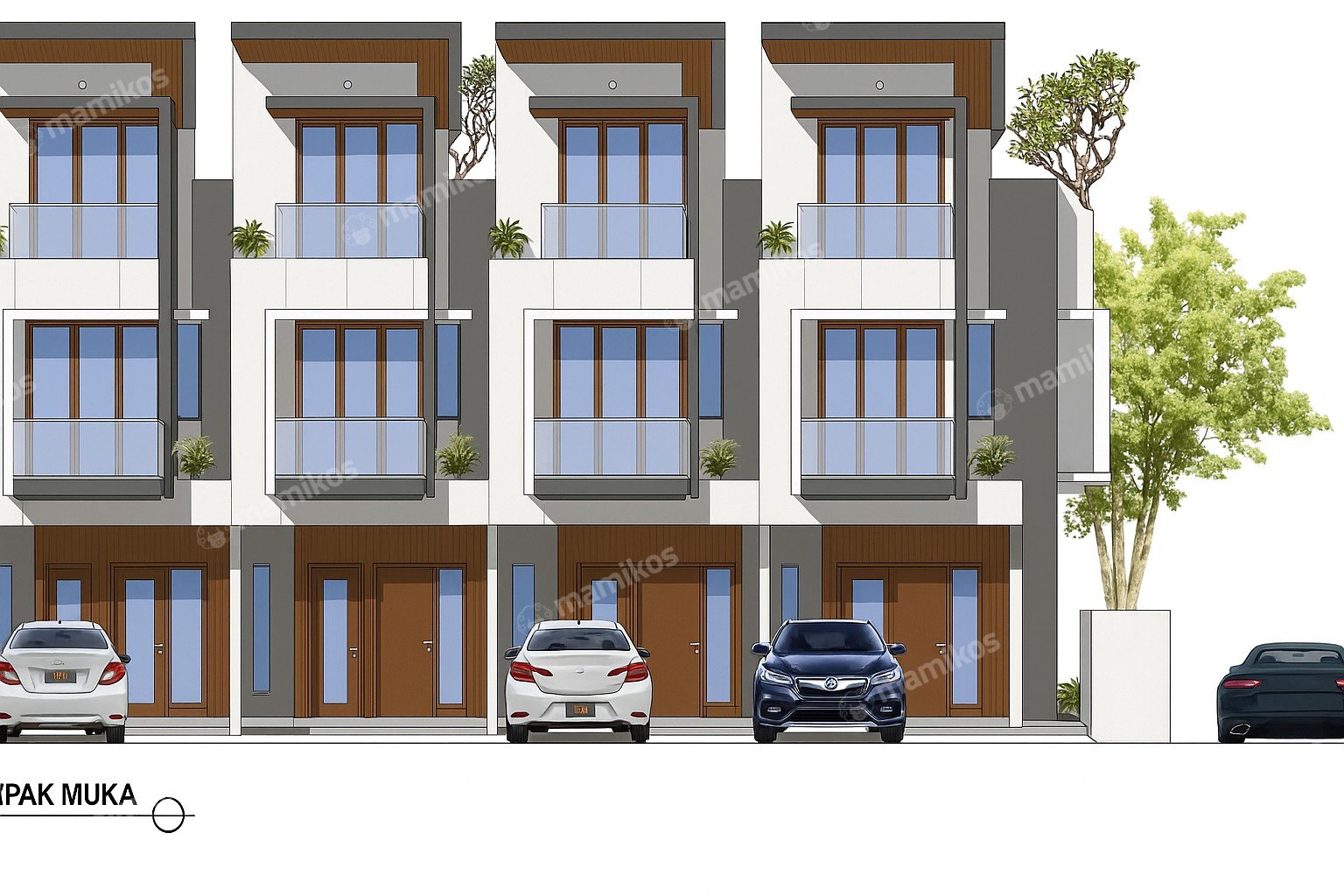 Rumah Sertifikat SHM 3 Kamar Tidur 2 Kamar Mandi Taman Ratu Jakarta Barat