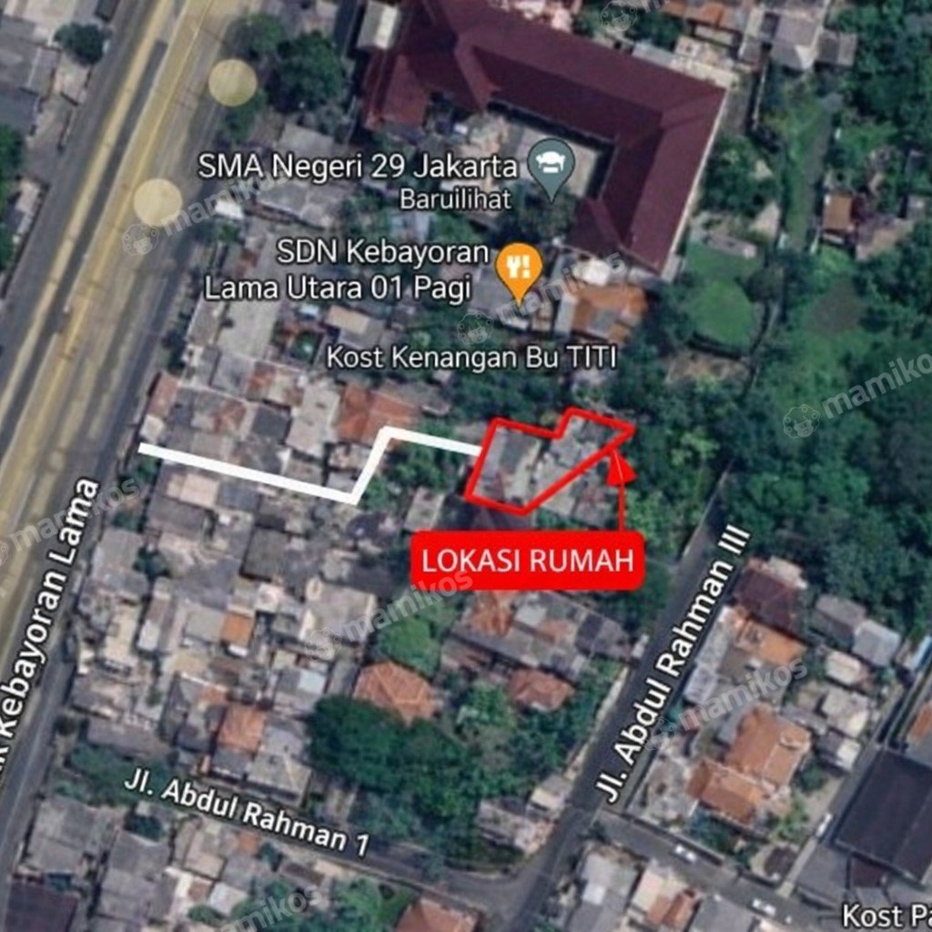 Rumah 5KT 3KM Kebayoran Lama Jakarta Selatan - Photo 3