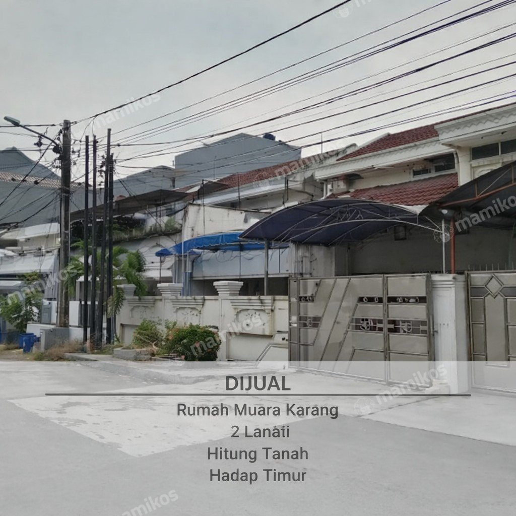 Rumah Sertifikat SHM 4 Kamar Tidur 3 Kamar Mandi Muara Karang Jakarta Utara - Photo 2