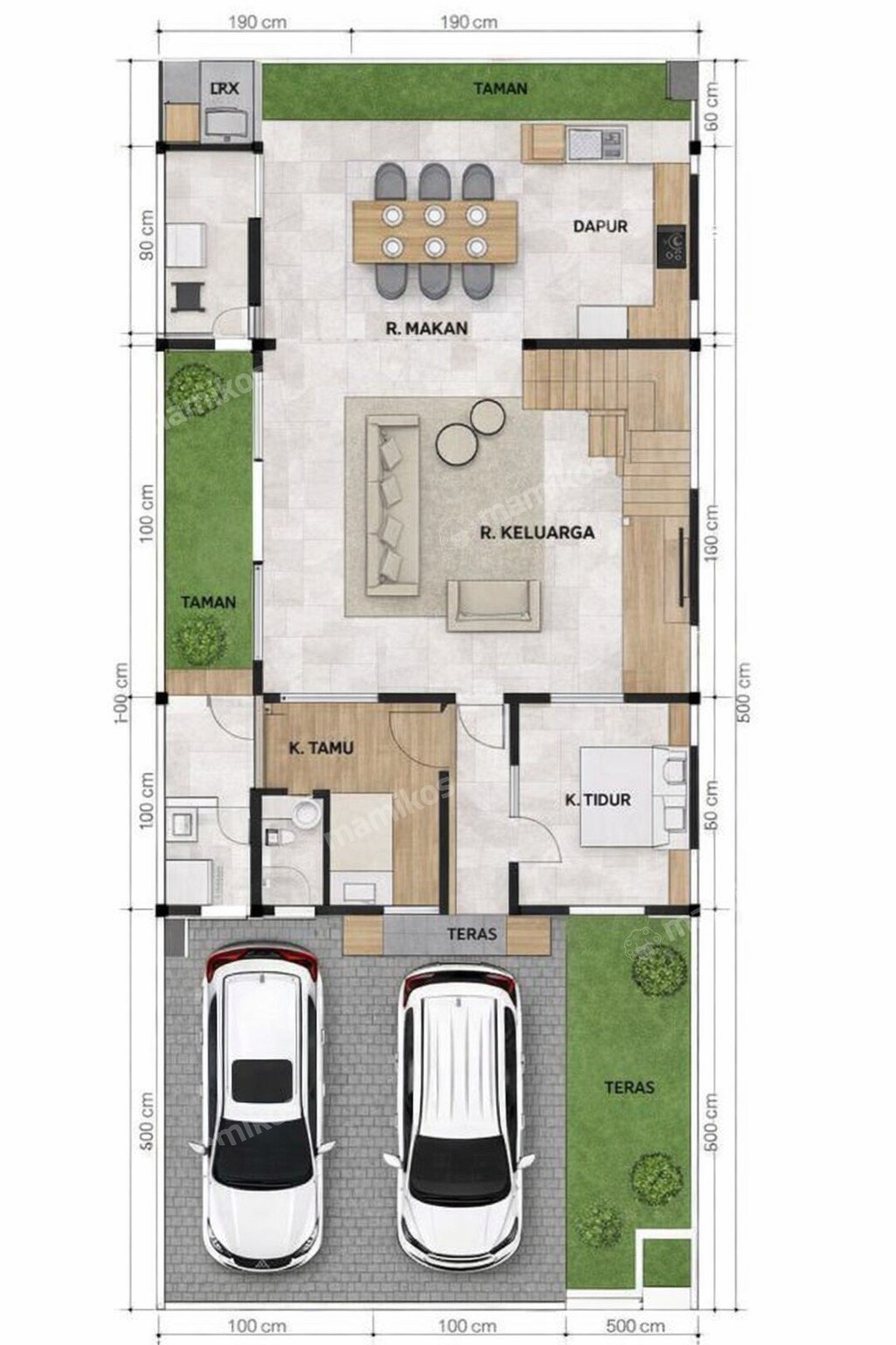 Rumah 3KT 3KM Taman Meruya Jakarta Barat - Photo 4