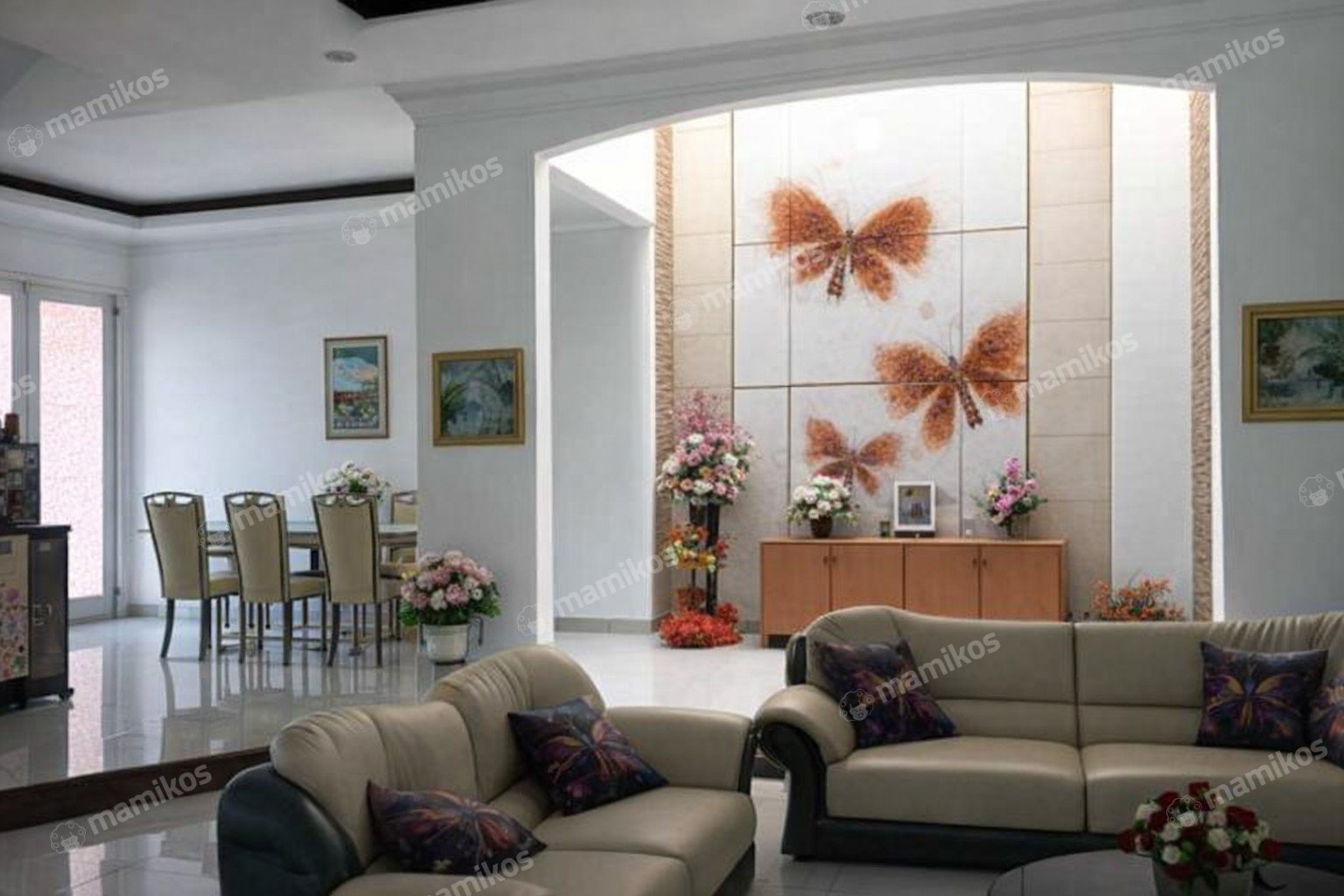 Rumah Sertifikat SHM 4 Kamar Tidur 4 Kamar Mandi Green Ville Jakarta Barat