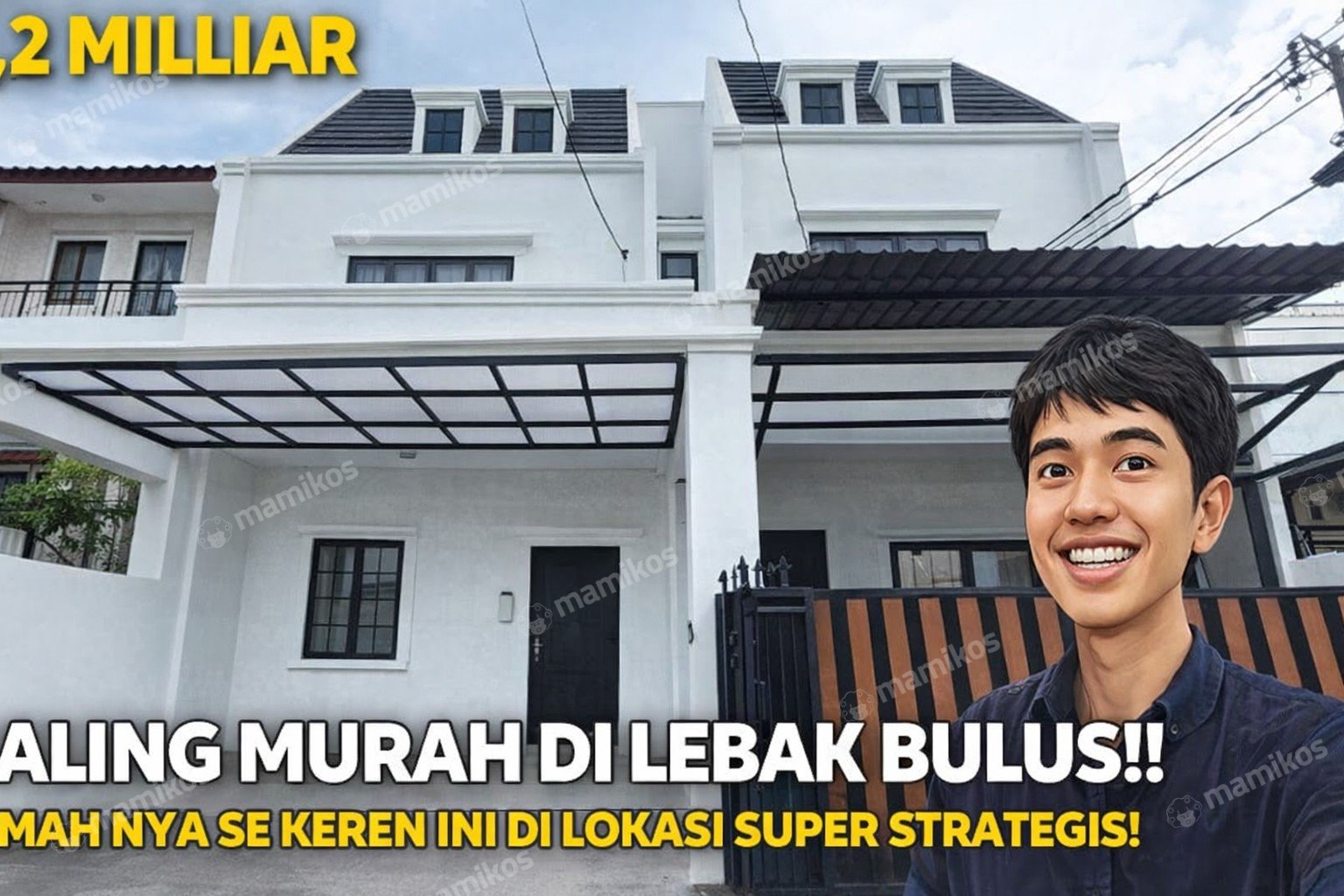 Rumah Sertifikat SHM 4 Kamar Tidur 4 Kamar Mandi Lebak Bulus Jakarta Selatan - Photo 2