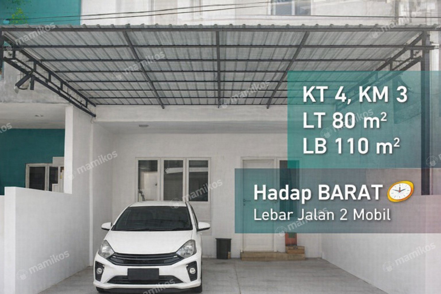 Rumah Sertifikat SHM 4 Kamar Tidur 3 Kamar Mandi Duri Kepa Jakarta Barat