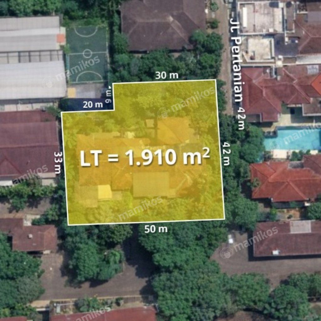 Rumah Sertifikat SHM 7 Kamar Tidur 4 Kamar Mandi Lebak Bulus Jakarta Selatan - Photo 3